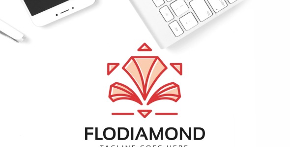 Шаблон логотипа на тему графика