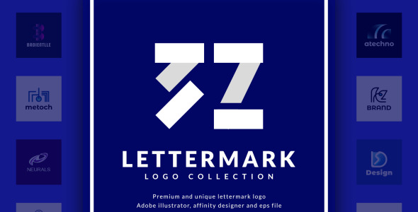 Шаблон логотипа на тему графика