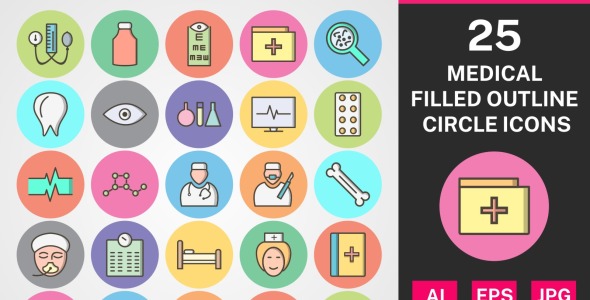 Набор иконок на тему medical