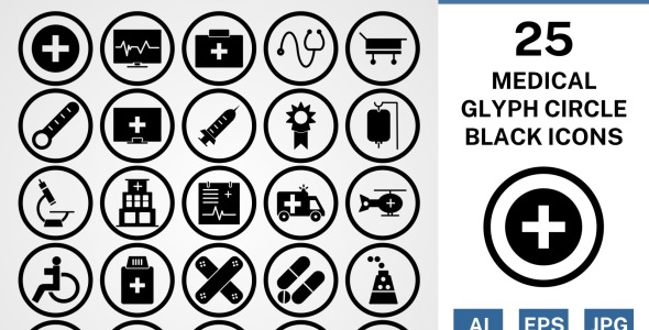 Набор иконок на тему medical