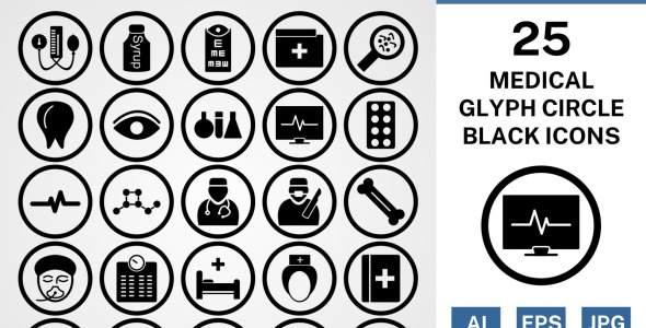 Набор иконок на тему medical