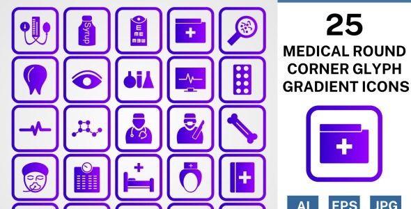 Набор иконок на тему medical