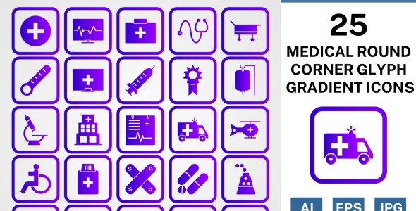 Набор иконок на тему medical