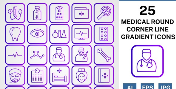 Набор иконок на тему medical