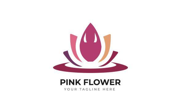 Шаблон логотипа на тему графика