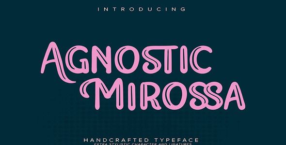 Шрифт на тему графика