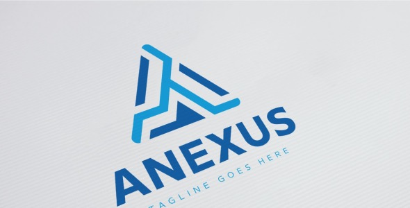 Шаблон логотипа на тему графика