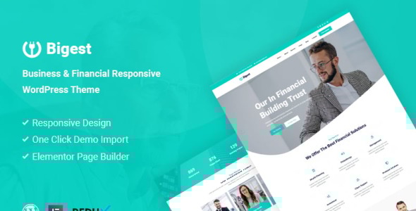 финансовая адаптивная тема wordpress