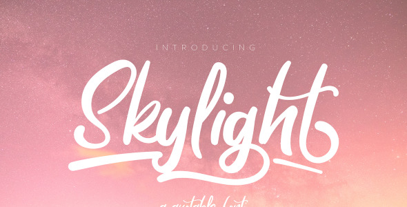 Шрифт на тему графика