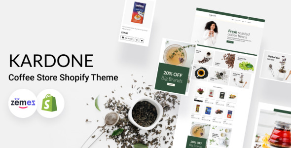 Coffee Store Shopify Theme