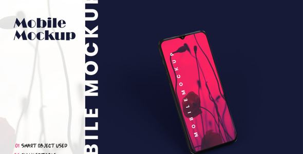 Мокап для продукта на тему графика