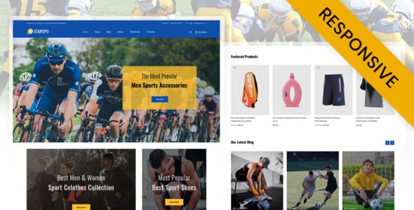 The Sports Store WooCommerce Theme