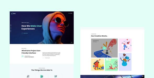 PSD шаблон на тему дизайн и фотография