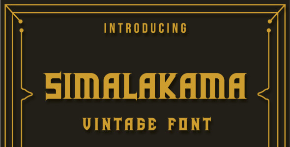 Шрифт на тему графика