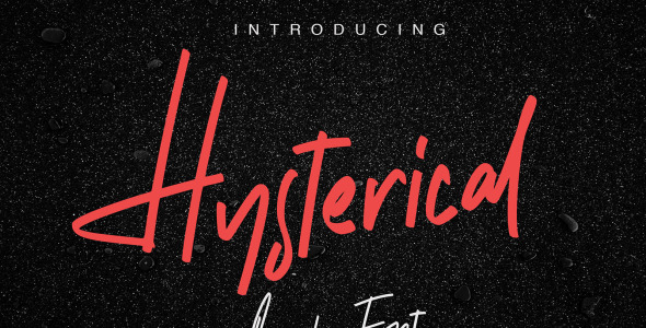 Шрифт на тему графика