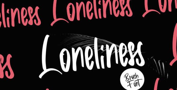 Шрифт на тему графика