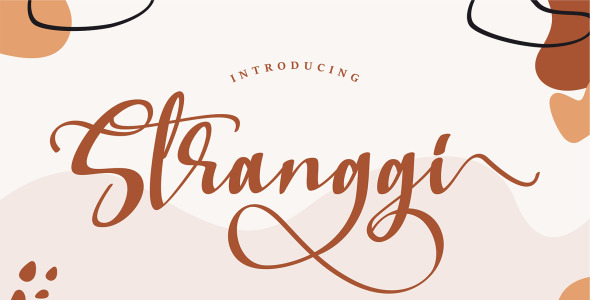 Шрифт на тему графика