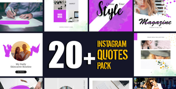 Шаблон для соцсетей на тему графика