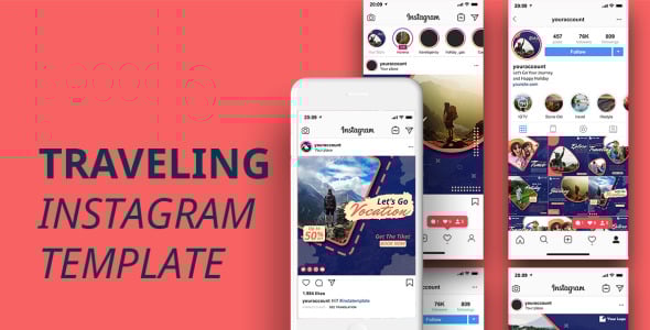 Шаблон для соцсетей на тему графика