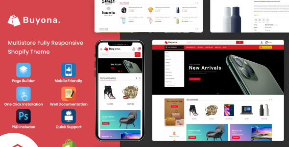 commerce Template Shopify Theme