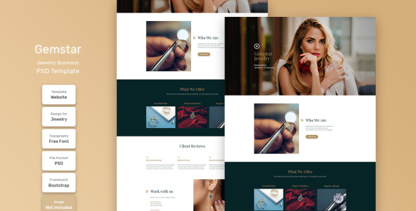 PSD шаблон на тему графика