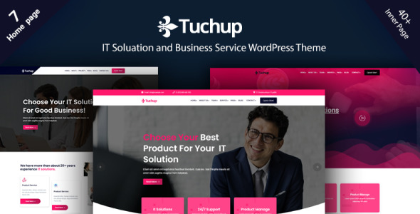 it решение сервис и бизнес тема wordpress