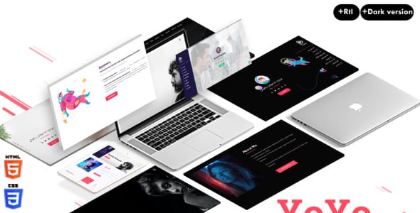 Resume Landing Page Template