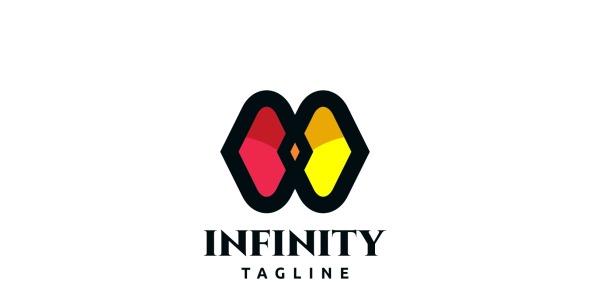 Шаблон логотипа на тему графика