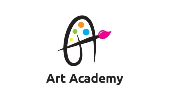 Шаблон логотипа на тему графика