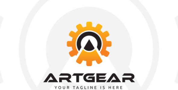 Шаблон логотипа на тему графика