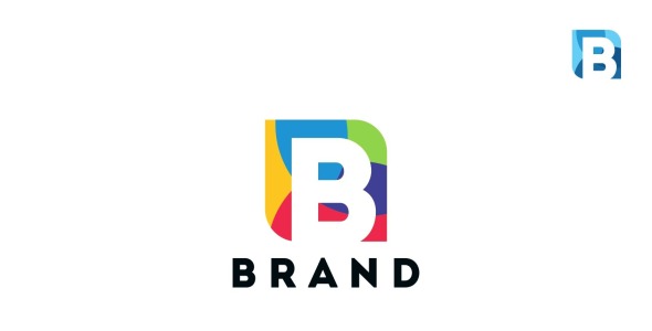 Шаблон логотипа на тему графика