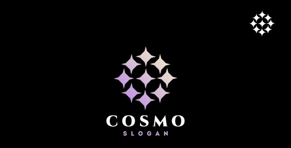 Шаблон логотипа на тему графика