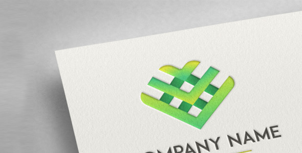 Шаблон логотипа на тему графика