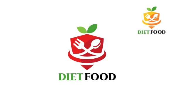 Шаблон логотипа на тему графика