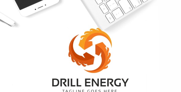 Шаблон логотипа на тему графика