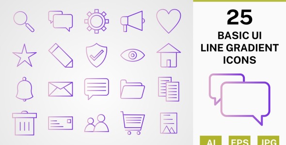 Набор иконок на тему data