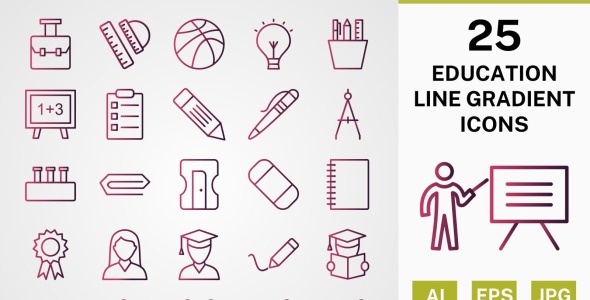 Набор иконок на тему science