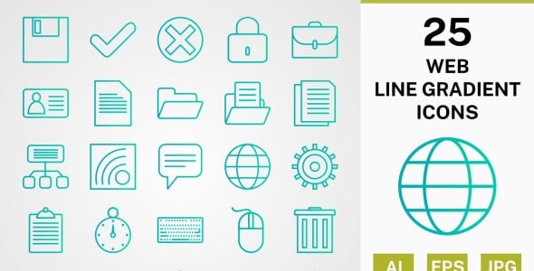 Набор иконок на тему maps