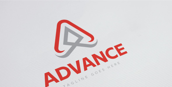 Шаблон логотипа на тему графика