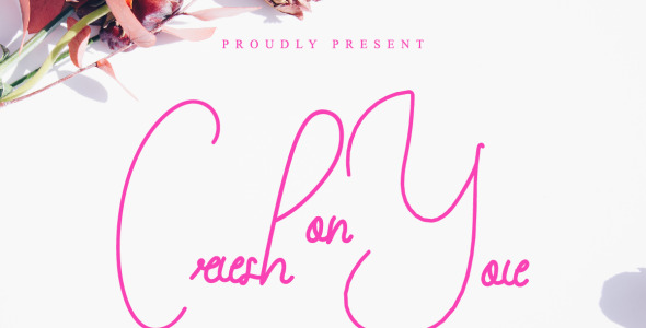 Шрифт на тему графика