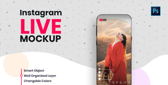 Мокап для продукта на тему графика