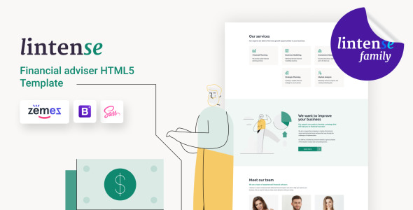 Business HTML Landing Page Template