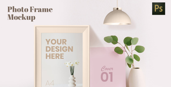 Мокап для продукта на тему графика