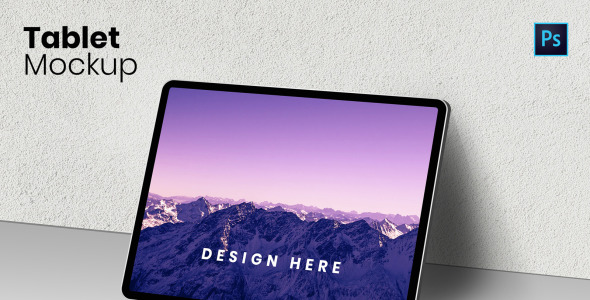 Мокап для продукта на тему графика