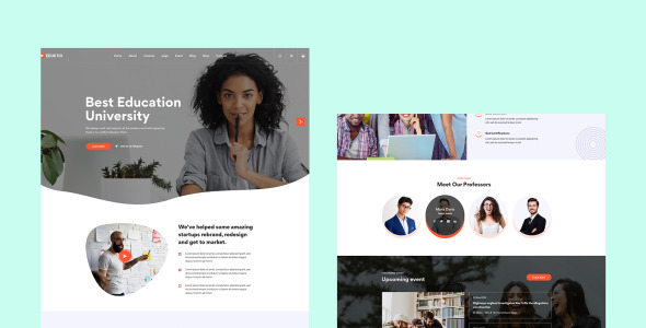 PSD шаблон на тему электроника