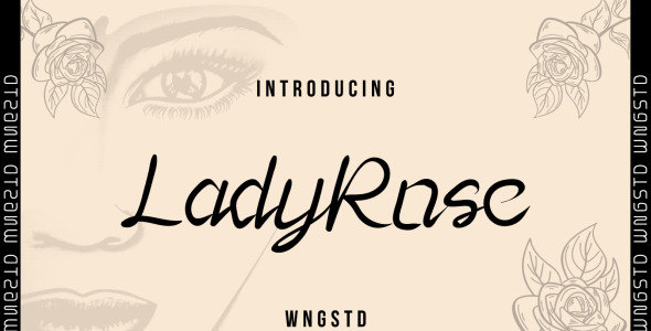 Шрифт на тему графика