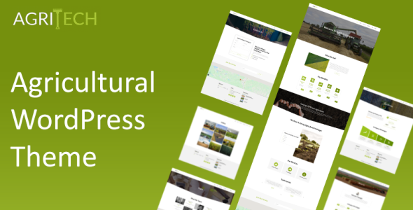 сельское хозяйство промышленность wordpress тема