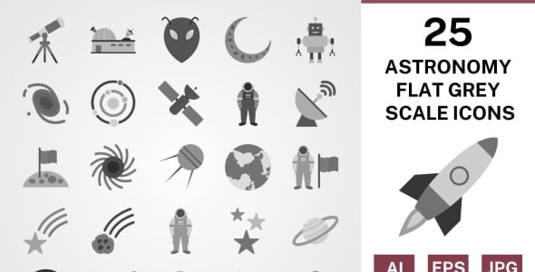 Набор иконок на тему science