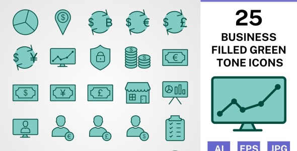 Набор иконок на тему финансы