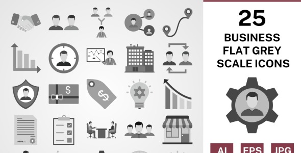 Набор иконок на тему business